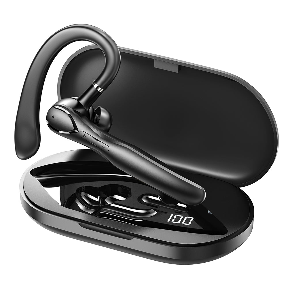 i33 Single Ear-Hook Bluetooth Wireless Earbud Noise Reduction Earphone with Digital Display Charging Case i33 Single Ear-Hook Bluetooth Wireless Earbud Noise Reduction Earphone with Digital Display Charging Case